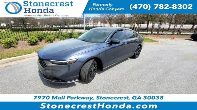 Certified 2025 Honda Accord SE