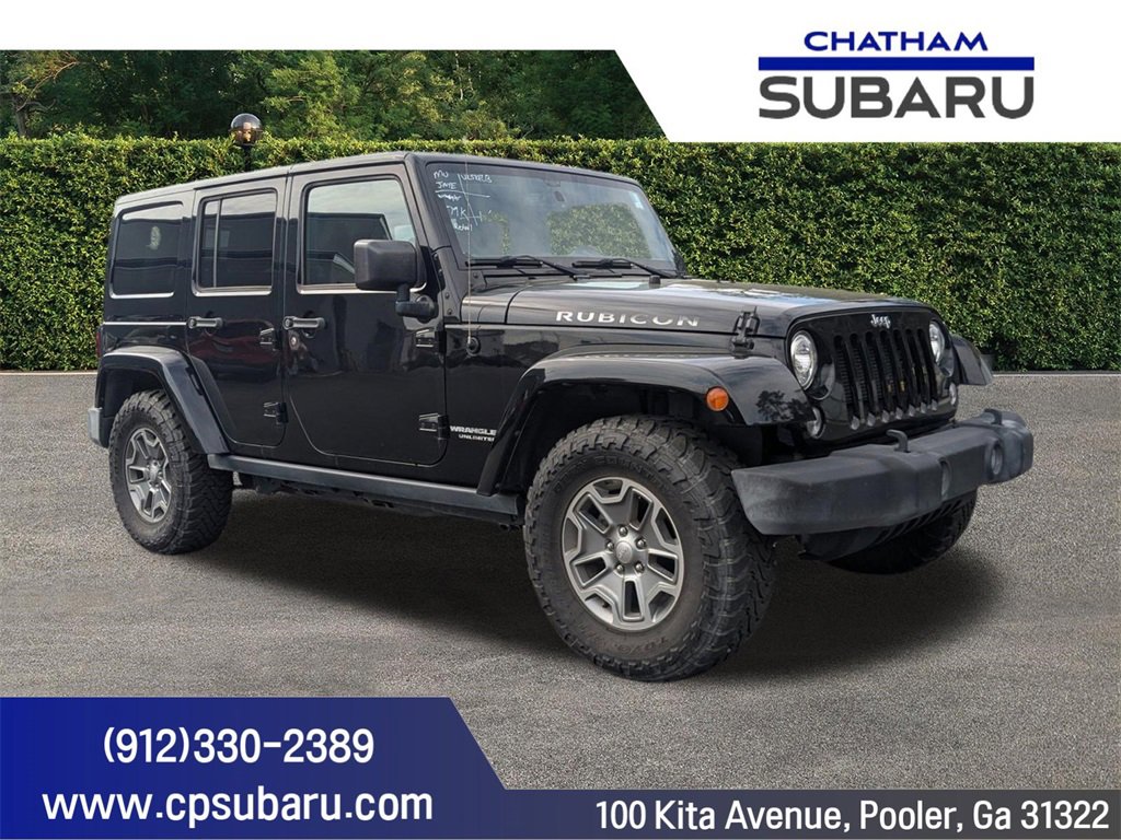 Used 2017 Jeep Wrangler Unlimited Rubicon w/ Connectivity Group