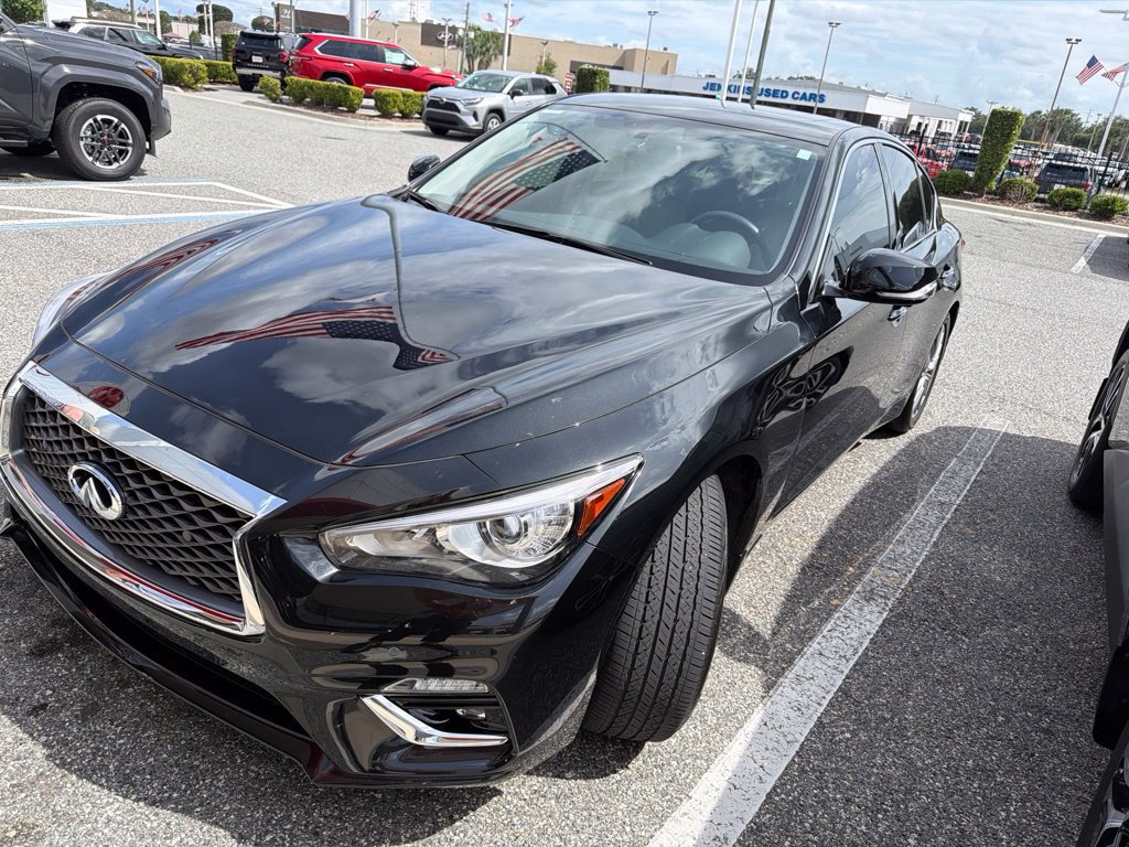 Used 2023 INFINITI Q50 Luxe w/ Cargo Package RWD image 1
