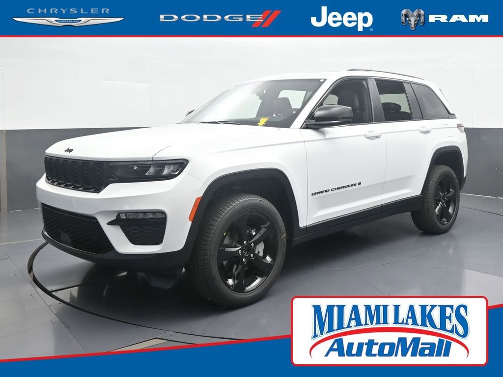 New 2025 Jeep Grand Cherokee Limited w/ Black Appearance Package