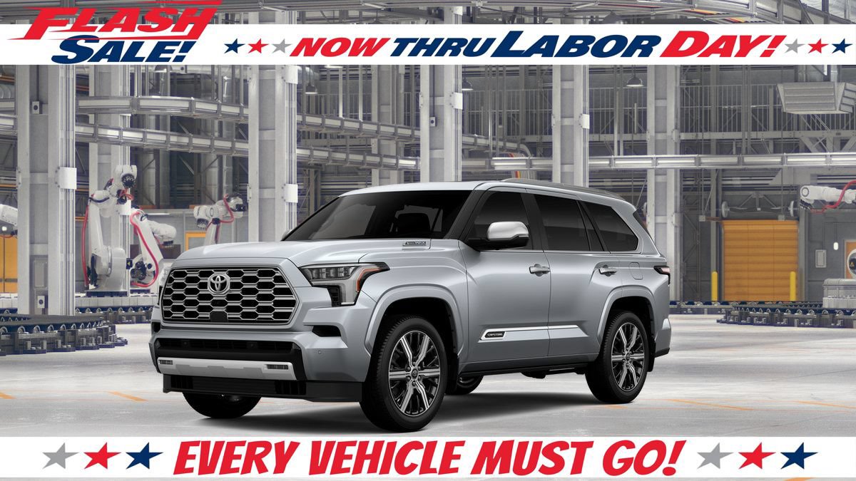 New 2026 Toyota Sequoia Capstone