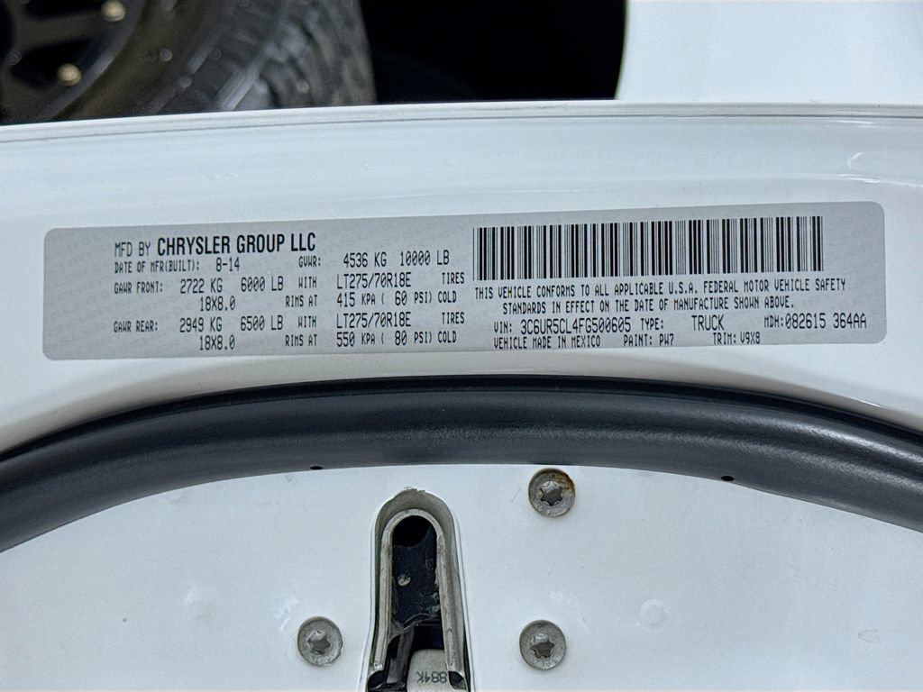 Used 2015 RAM 2500 Tradesman w/ Chrome Appearance Group AWD/4WD image 29
