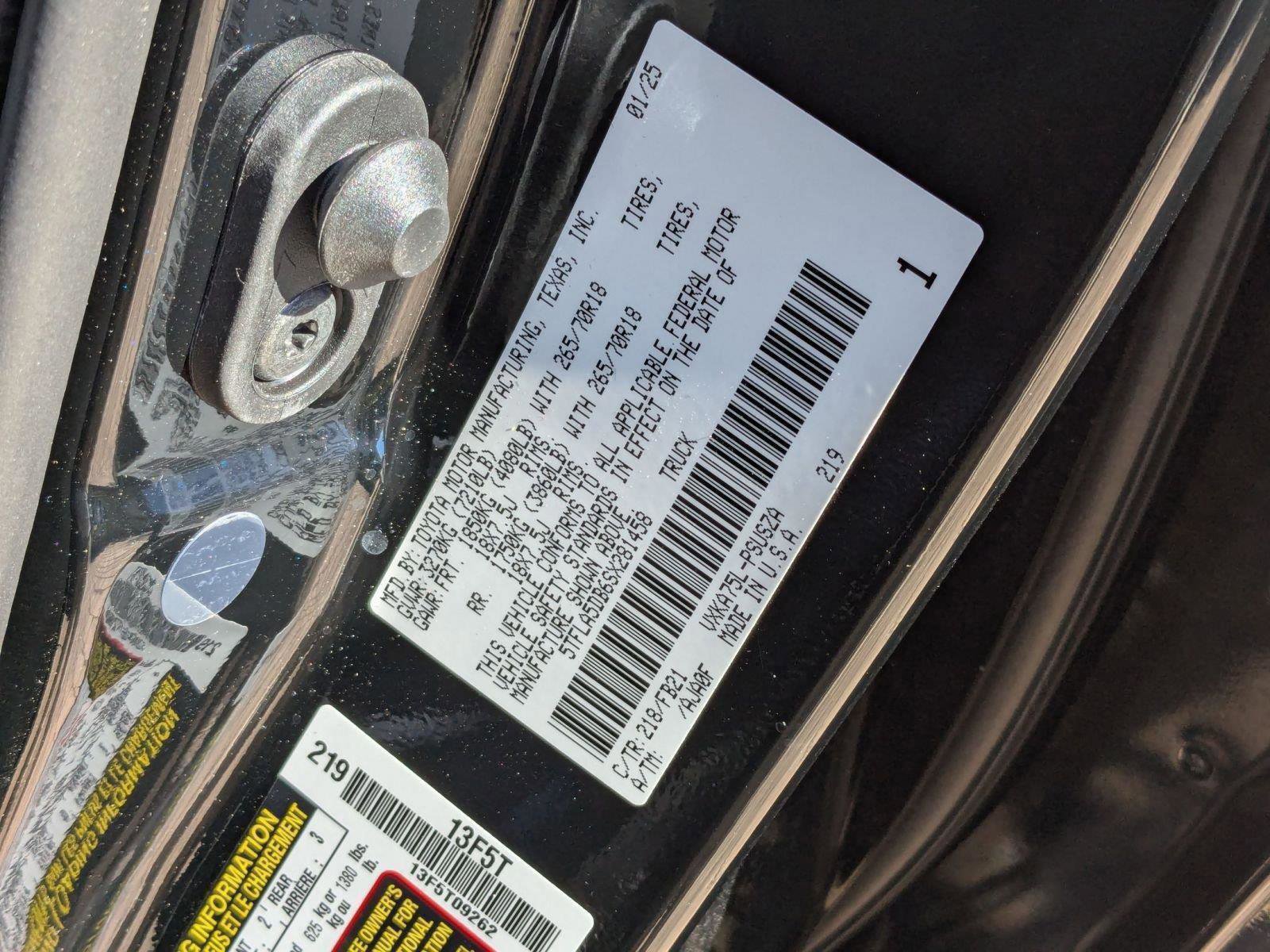 New 2025 Toyota Tundra SR5 w/ TRD Off-Road Package image 41