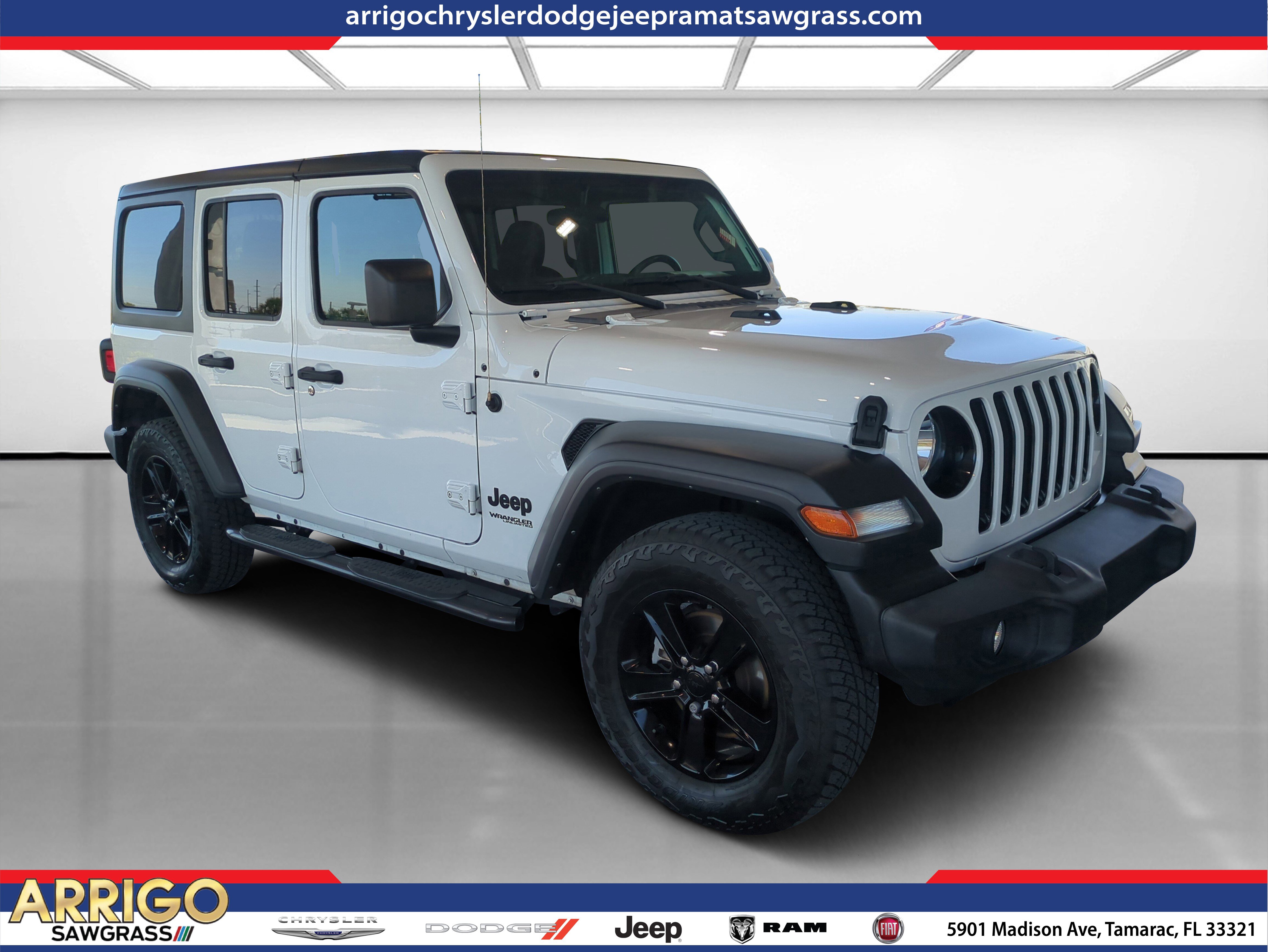 Certified 2021 Jeep Wrangler Unlimited Sport