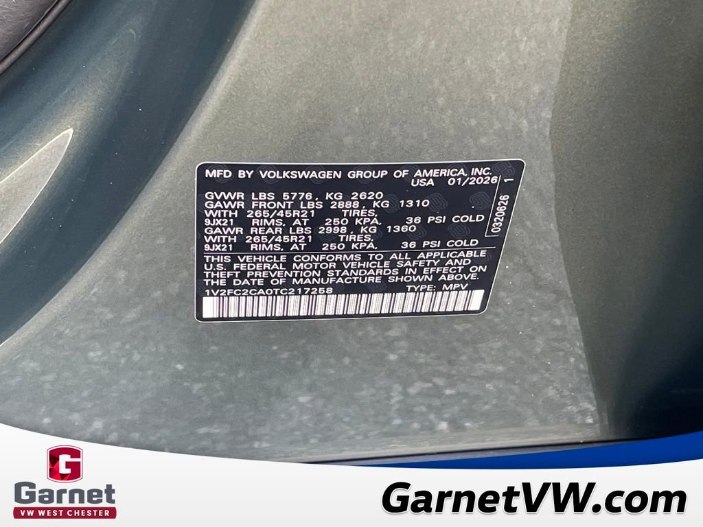 New 2026 Volkswagen Atlas Cross Sport SEL Premium R-Line image 25