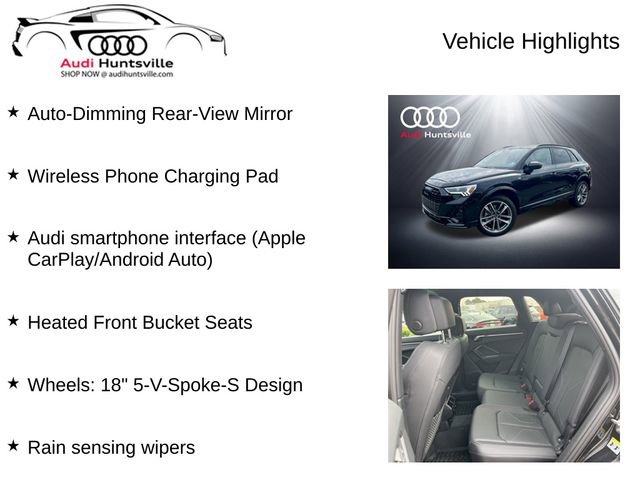 Used 2025 Audi Q3 2.0T Premium w/ Convenience Package image 18