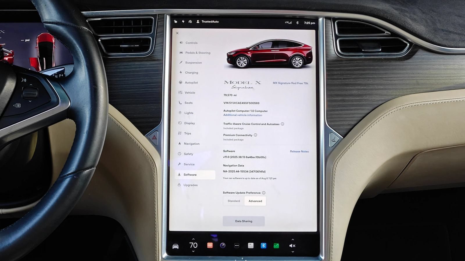 Used 2016 Tesla Model X Performance AWD/4WD image 14