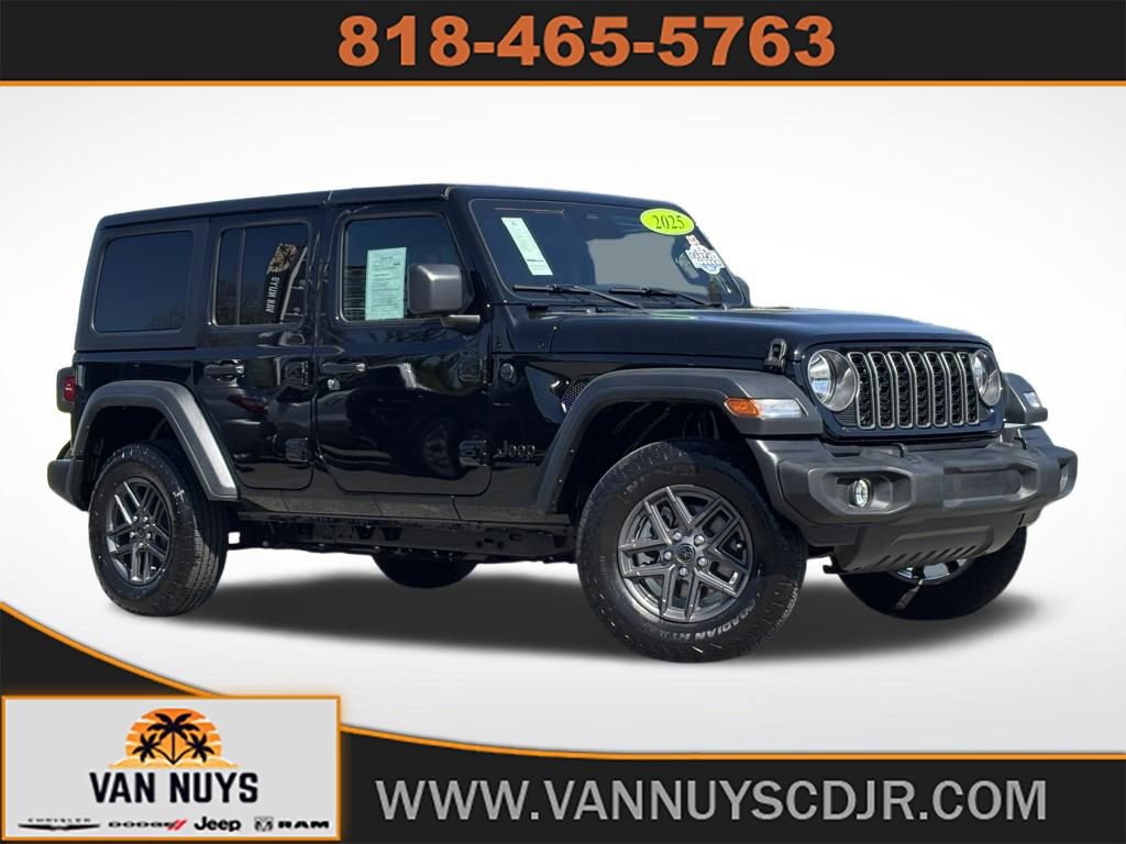 Used 2025 Jeep Wrangler Sport S image 1