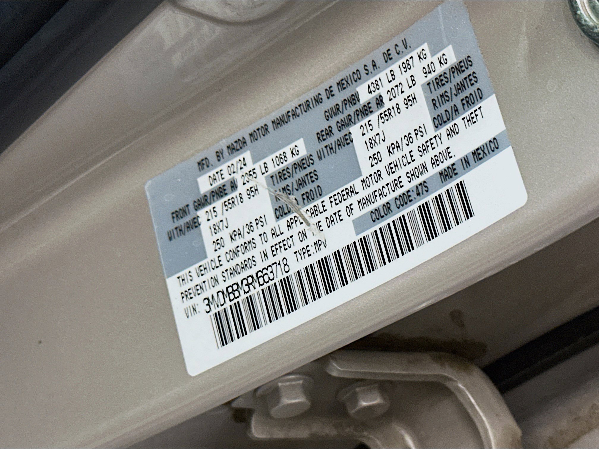 Used 2024 MAZDA CX-30 AWD 2.5 S w/ Select Sport Pkg image 12