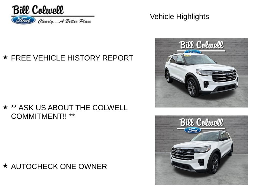 Certified 2025 Ford Explorer Active w/ Active Comfort Package AWD/4WD image 11