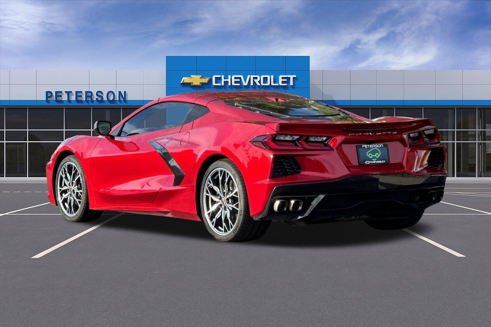 Certified 2023 Chevrolet Corvette Stingray Premium Cpe w/ Chrome Exterior Badge Package RWD image 6