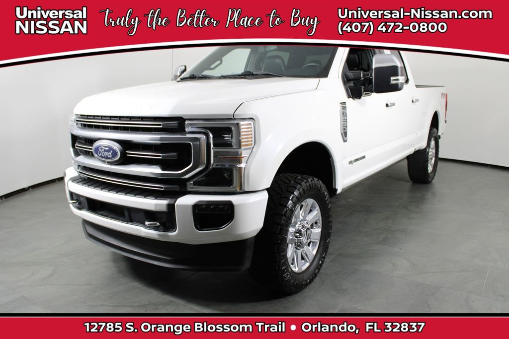 Used 2021 Ford F250 Platinum w/ FX4 Off-Road Package image 1