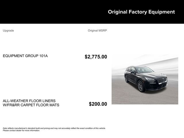 Certified 2022 Lincoln Corsair AWD w/ Equipment Group 101A image 10