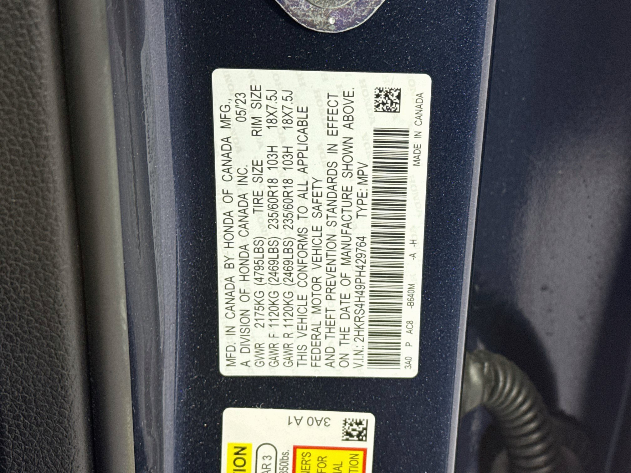 Certified 2023 Honda CR-V EX image 32