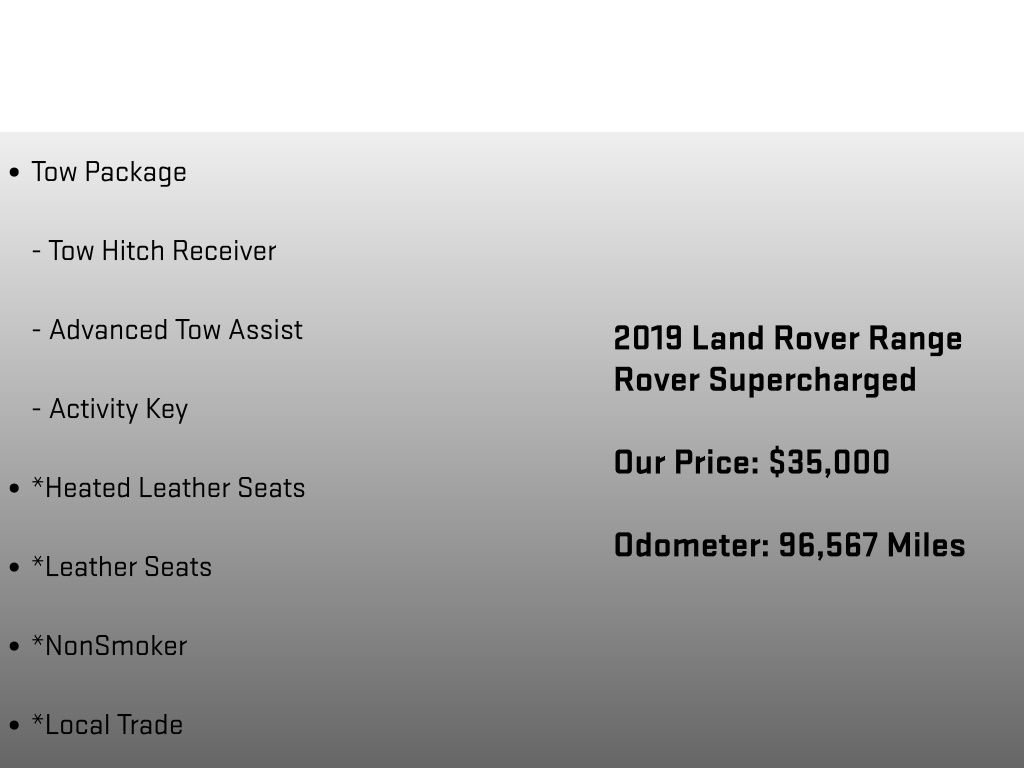 Used 2019 Land Rover Range Rover Supercharged image 6