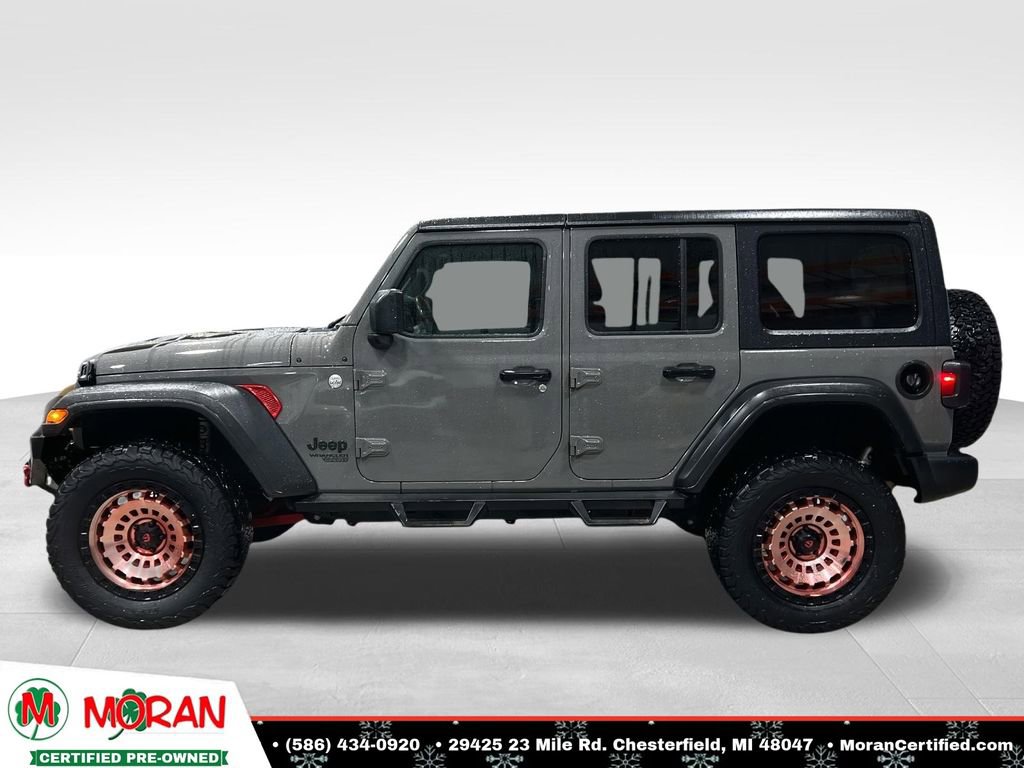Used 2021 Jeep Wrangler Unlimited Sport image 3