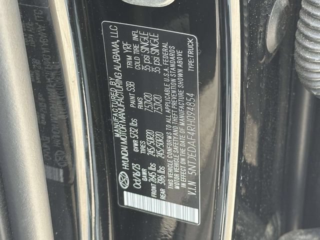 Certified 2024 Hyundai Santa Cruz Limited AWD/4WD image 11