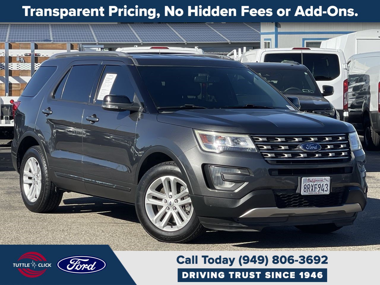Used 2017 Ford Explorer XLT w/ Equipment Group 202A image 1