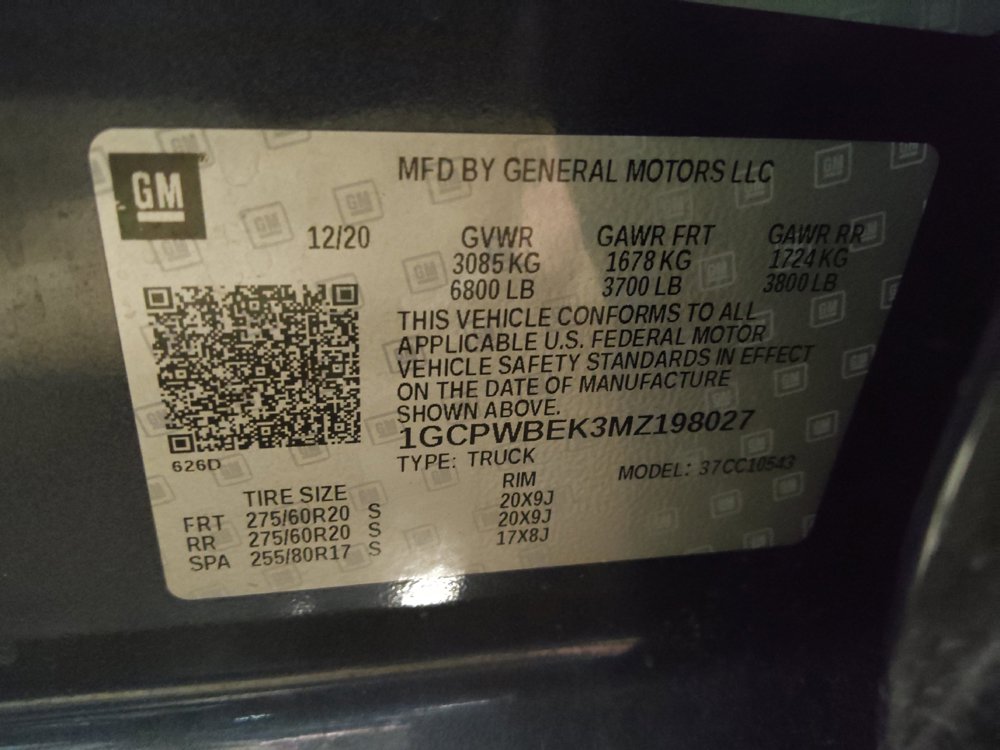 Used 2021 Chevrolet Silverado 1500 Custom RWD image 33