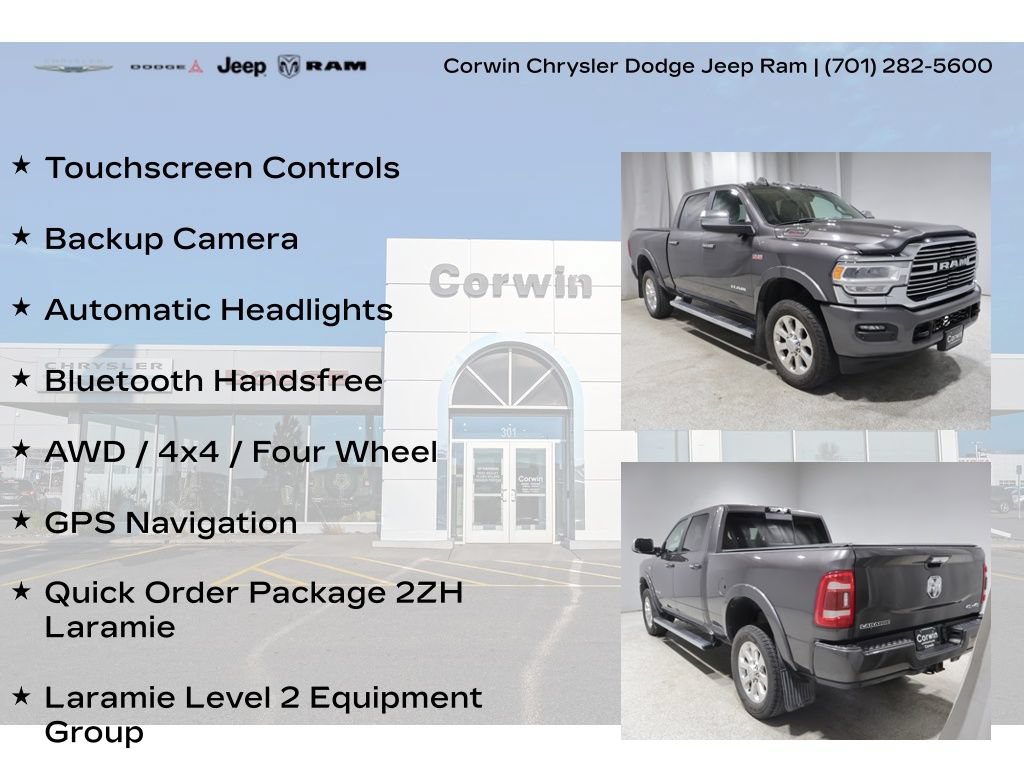 Used 2020 RAM 2500 Laramie AWD/4WD image 8