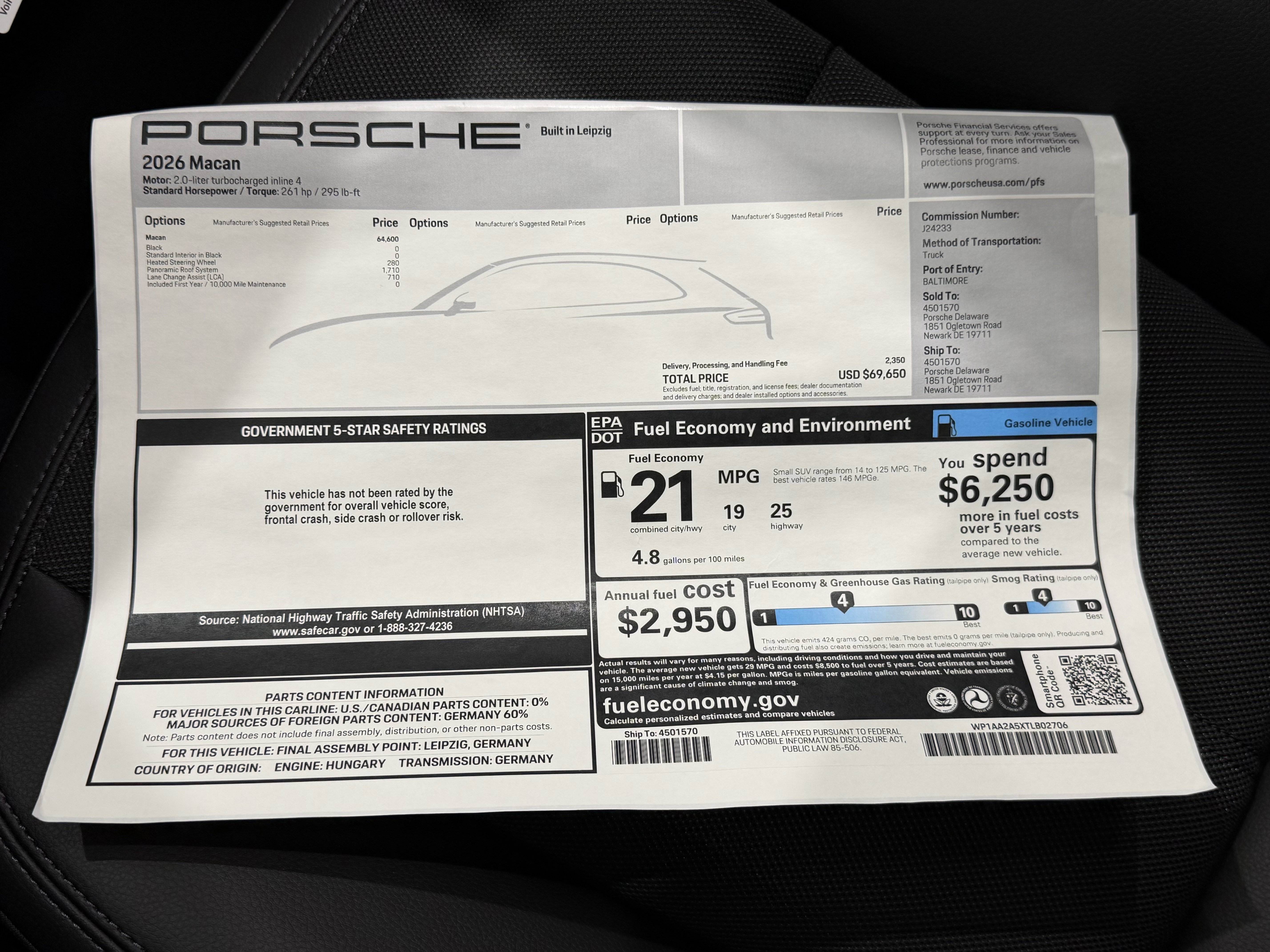 New 2026 Porsche Macan image 50