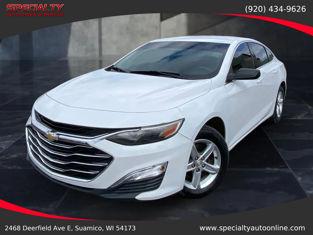 Used 2020 Chevrolet Malibu LS w/ LPO, Convenience Package 1 FWD image 1