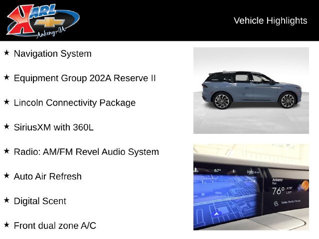 Used 2026 Lincoln Nautilus Reserve AWD/4WD image 2