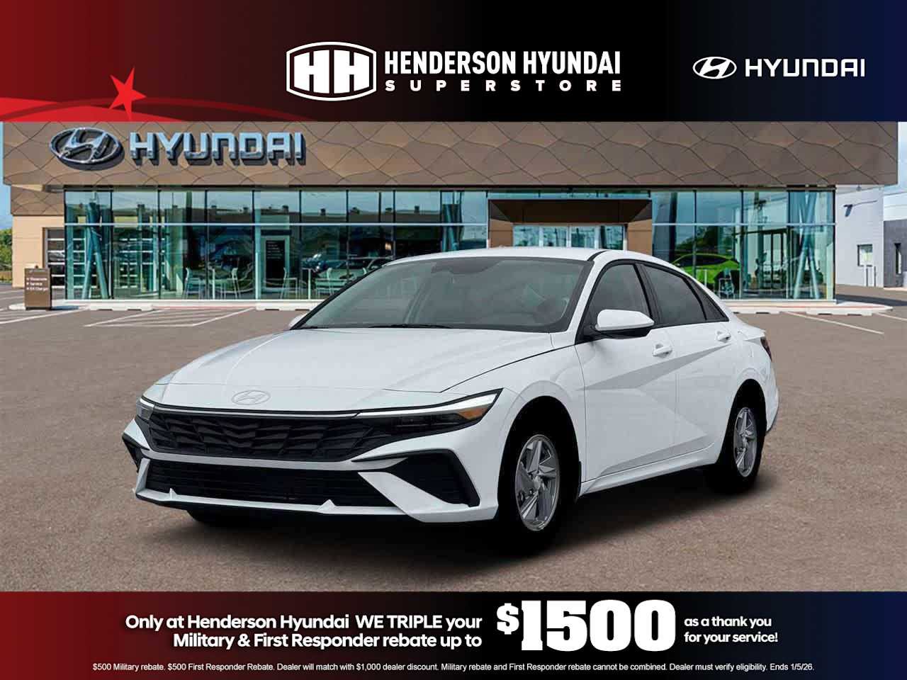 New 2026 Hyundai Elantra SE