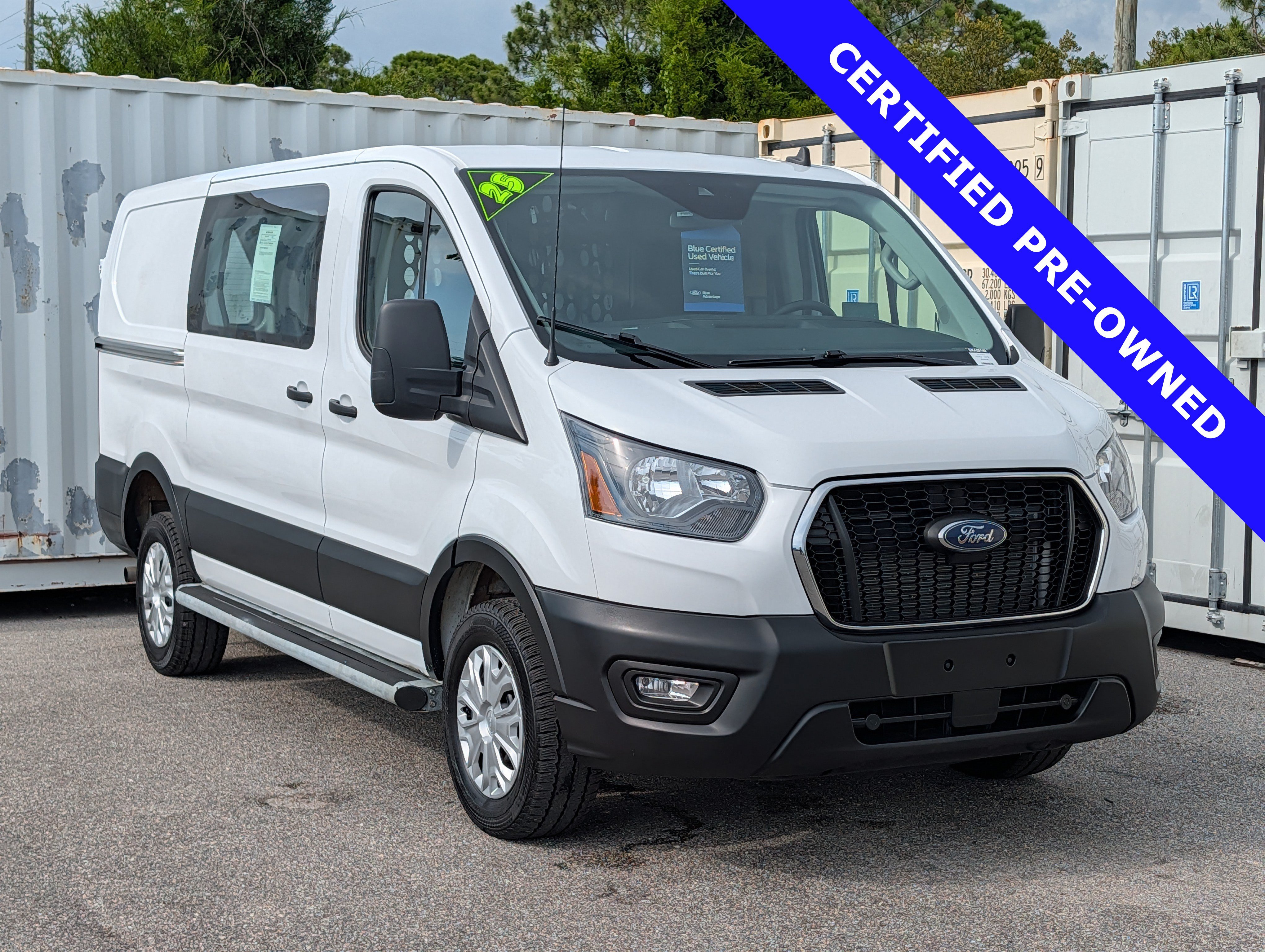Certified 2025 Ford Transit 250 Low Roof w/ Exterior Upgrade Package RWD image 2