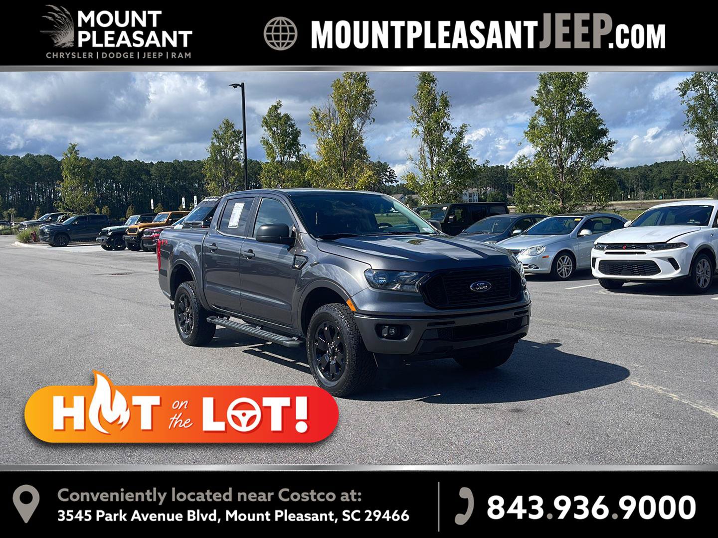 Used 2020 Ford Ranger XLT w/ Equipment Group 301A Mid