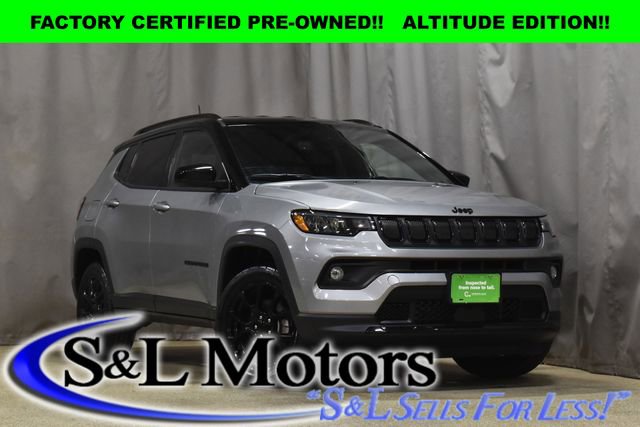 Certified 2022 Jeep Compass Altitude w/ Convenience Group image 1