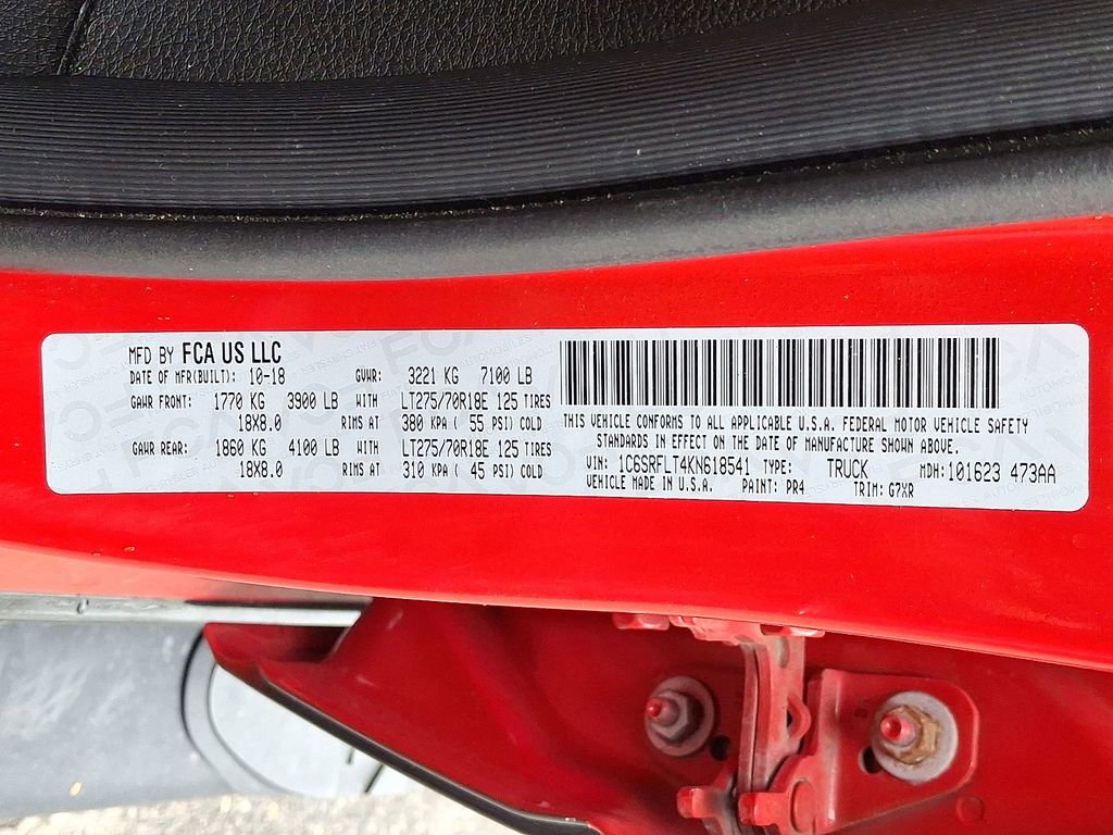 Used 2019 RAM 1500 Rebel w/ Rebel Level 2 Equipment Group image 21