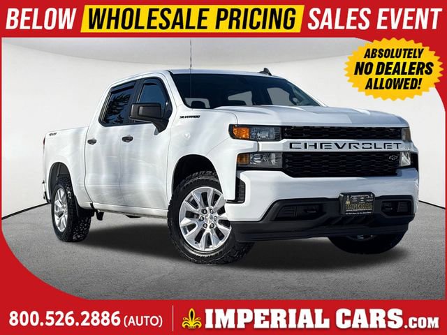 Used 2021 Chevrolet Silverado 1500 Custom w/ LPO, Dark Essentials Package image 1