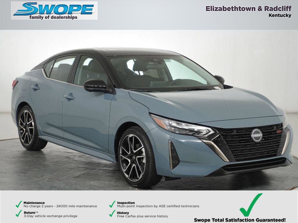 New 2025 Nissan Sentra SR w/ SR Premium Package