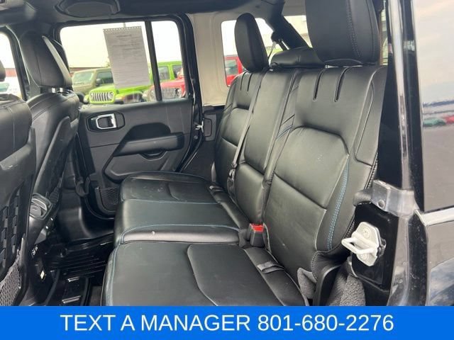 Used 2021 Jeep Wrangler Unlimited Rubicon 4xe w/ Cold Weather Group AWD/4WD image 32