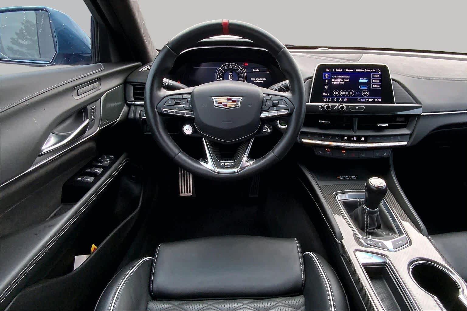 Used 2023 Cadillac CT4 V Blackwing w/ Climate Package RWD image 6
