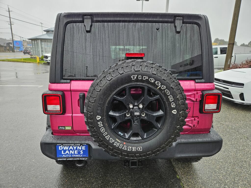 Used 2022 Jeep Wrangler Unlimited Sport AWD/4WD image 4