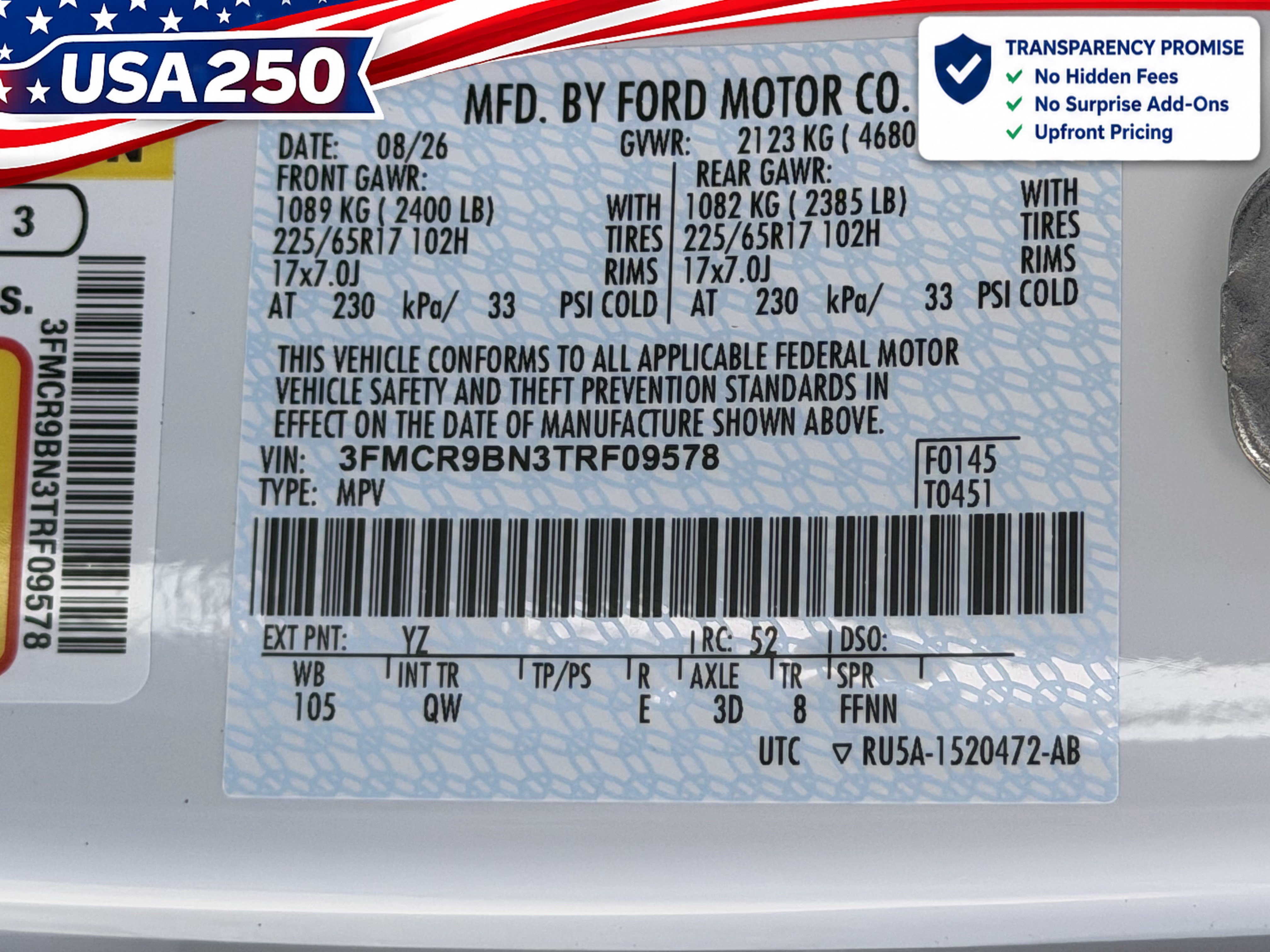 New 2026 Ford Bronco Sport Big Bend w/ Convenience Package AWD/4WD image 26