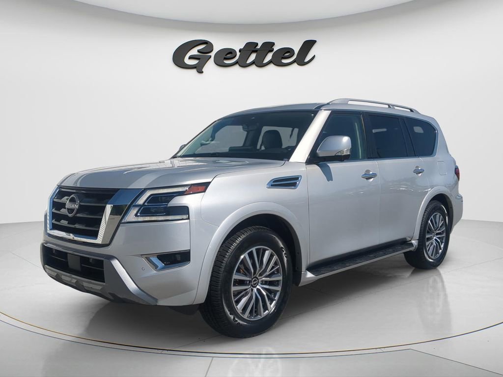 Certified 2024 Nissan Armada SL w/ Captain's Chairs Package RWD image 1