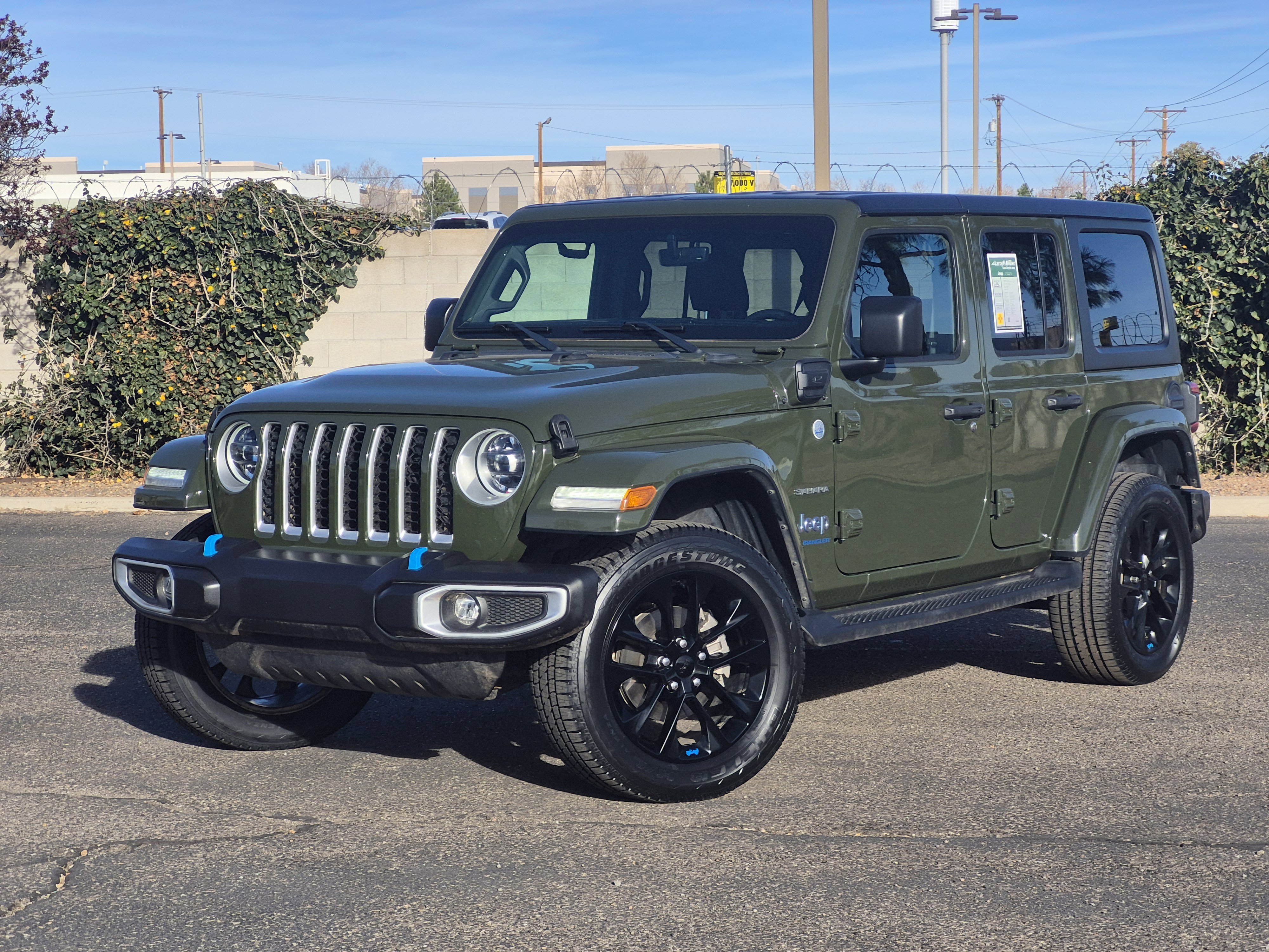 Used 2023 Jeep Wrangler Sahara 4xe image 1