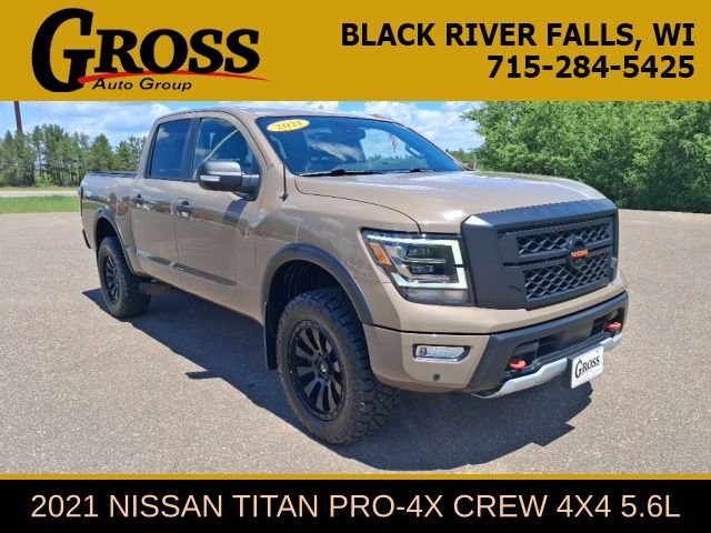 Used 2021 Nissan Titan PRO-4X w/ Pro-4x Convenience Package AWD/4WD image 1