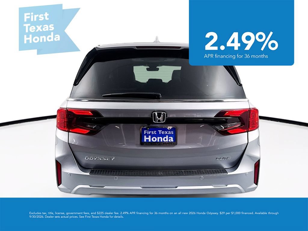 New 2027 Honda Odyssey Elite image 6