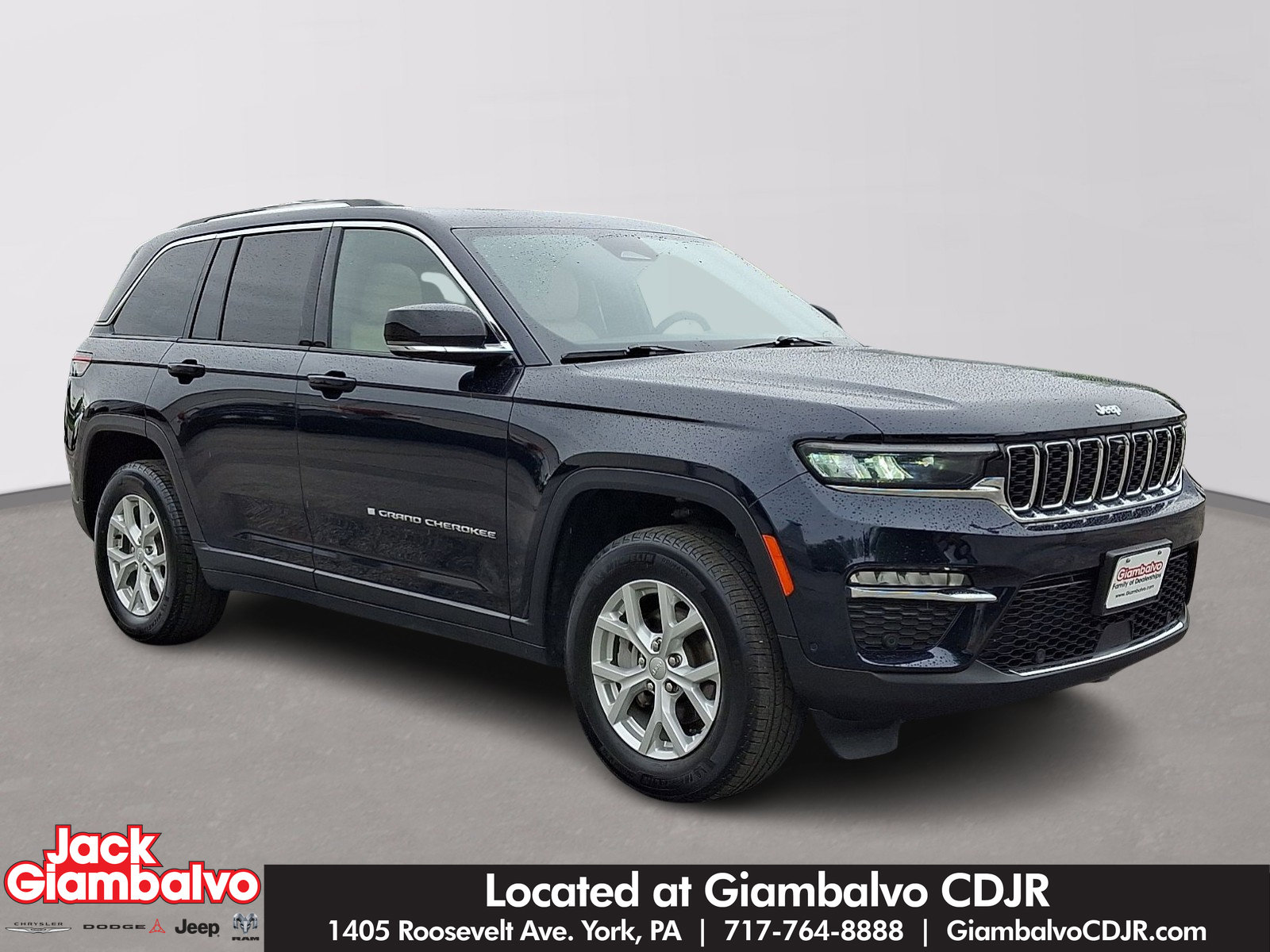 Certified 2023 Jeep Grand Cherokee Limited w/ Luxury Tech Group II AWD/4WD video 1