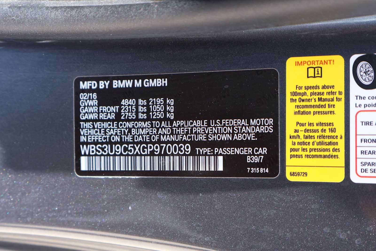 Used 2016 BMW M4 Convertible RWD image 20
