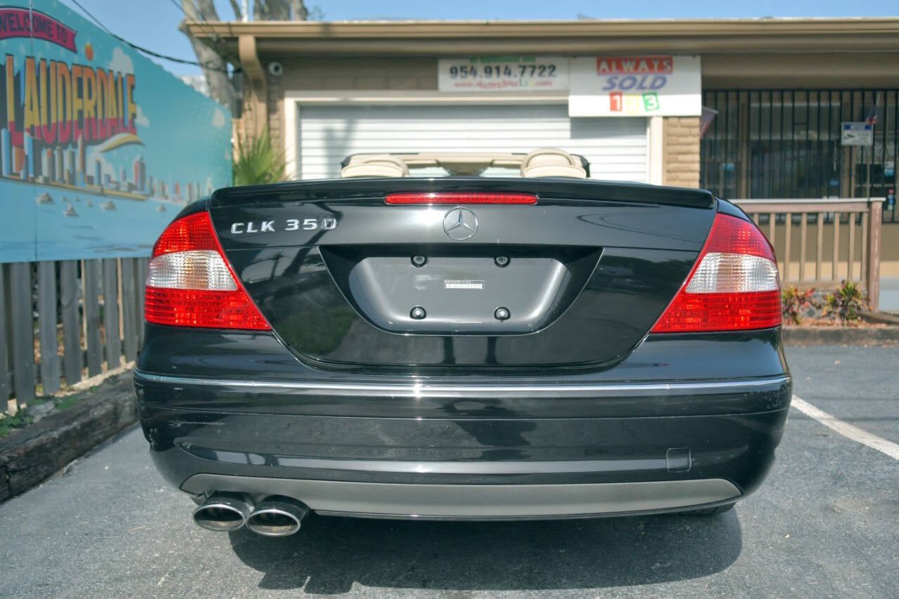 Used 2009 Mercedes-Benz CLK 350 Cabriolet image 22