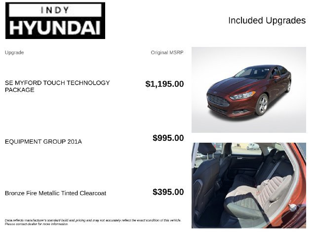 Used 2016 Ford Fusion SE FWD image 4