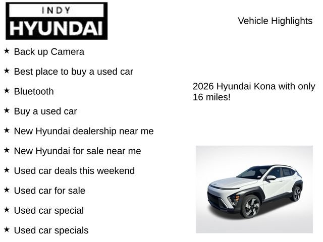 New 2026 Hyundai Kona Limited AWD/4WD image 7
