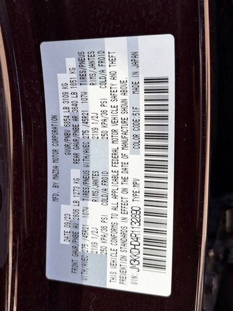 Used 2024 MAZDA CX-90 3.3 Turbo w/ Premium Package AWD/4WD image 37