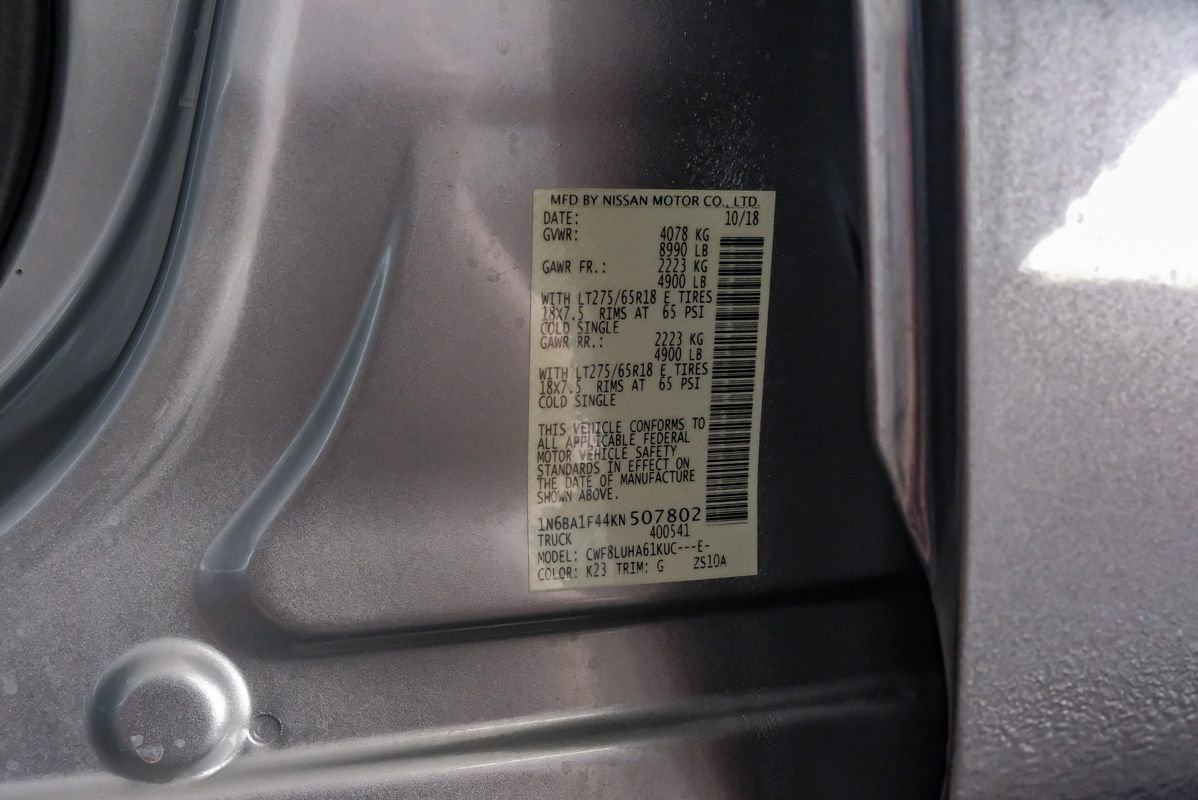 Used 2019 Nissan Titan PRO-4X image 69