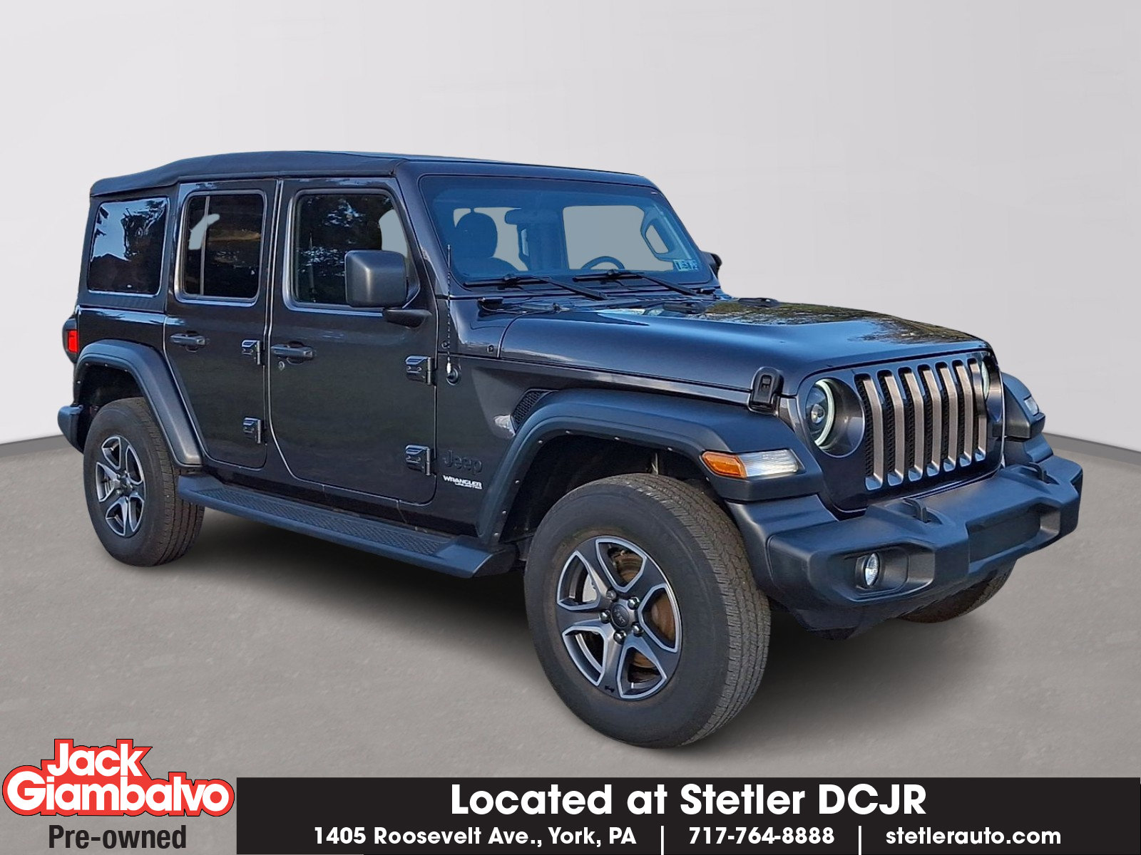 Certified 2022 Jeep Wrangler Unlimited Sport image 1